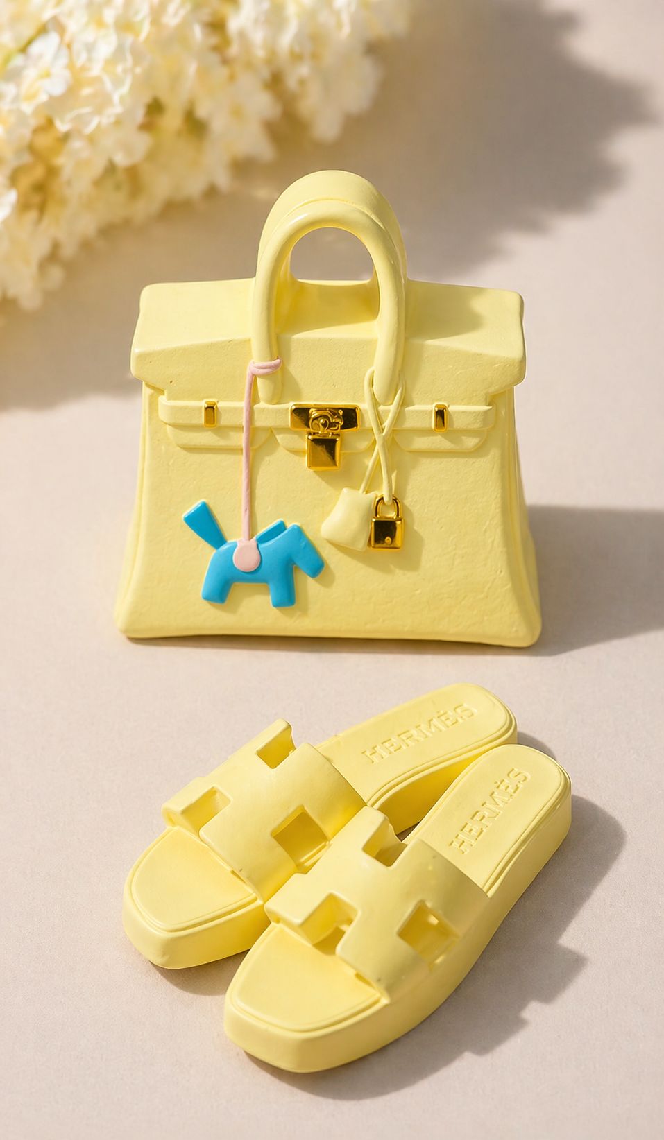 Diffuseur de Parfum Voiture – Sac Jaune